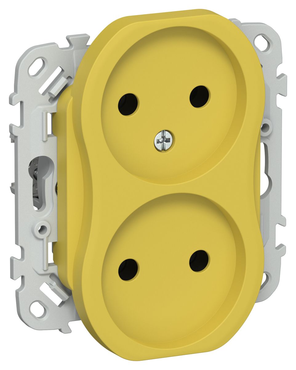 Розетка силовая  FI-R20-10-1-K44