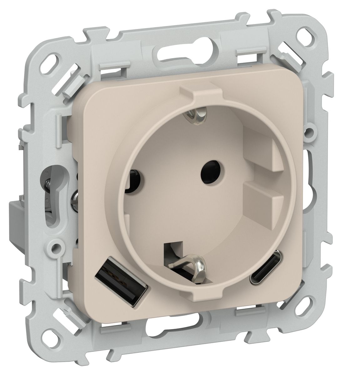 Розетка силовая  FI-R14-16-1-U22-020-K88