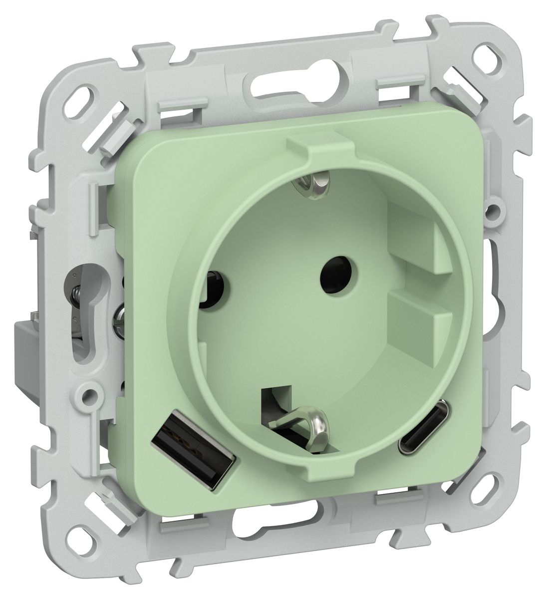Розетка силовая  FI-R14-16-1-U22-020-K93