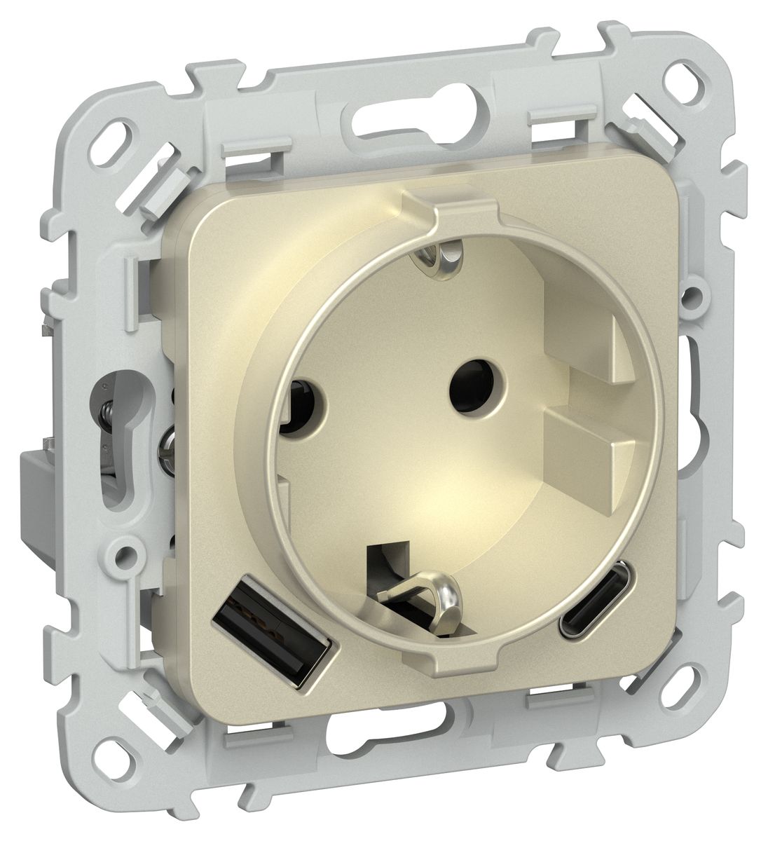 Розетка силовая  FI-R14-16-U22-020-K37