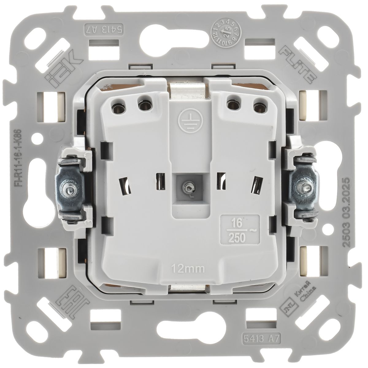 Розетка силовая  FI-R11-16-1-K86