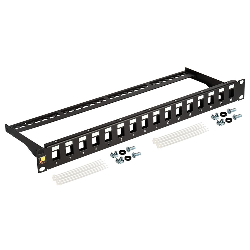 Патч-панель  LAN-PPN16OK-UTP