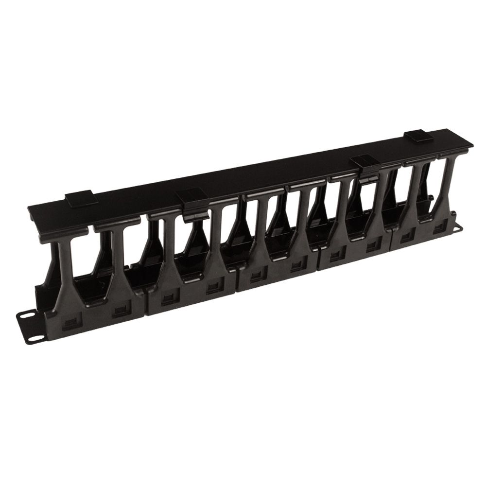 Органайзер кабельный JB08-1U-150-PL-BK 12723c