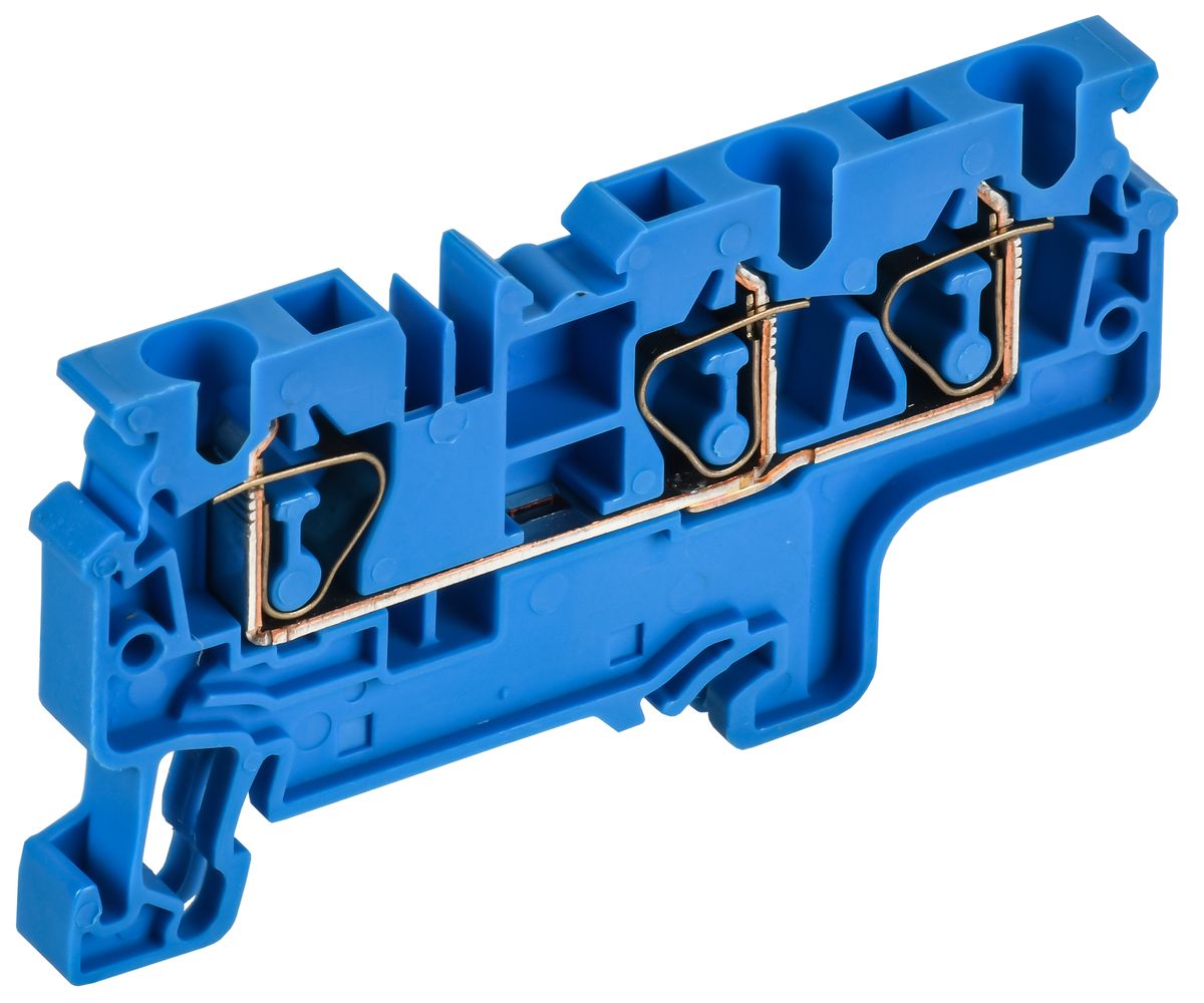 Клемма пружинная CX4-3 BU AF-CT40-00-3-K07-004