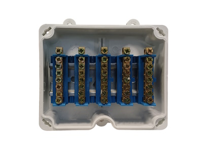 Коробка распределительная КРП 5 жил / DALI / DMX 5х8 (глухая) 