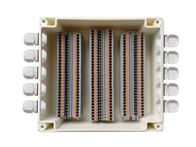 Коробка клеммная КСП-90 АЯКС IP66 PUSH-IN 