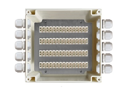 Коробка клеммная КСП-65 АЯКС IP66 (10мм2) 