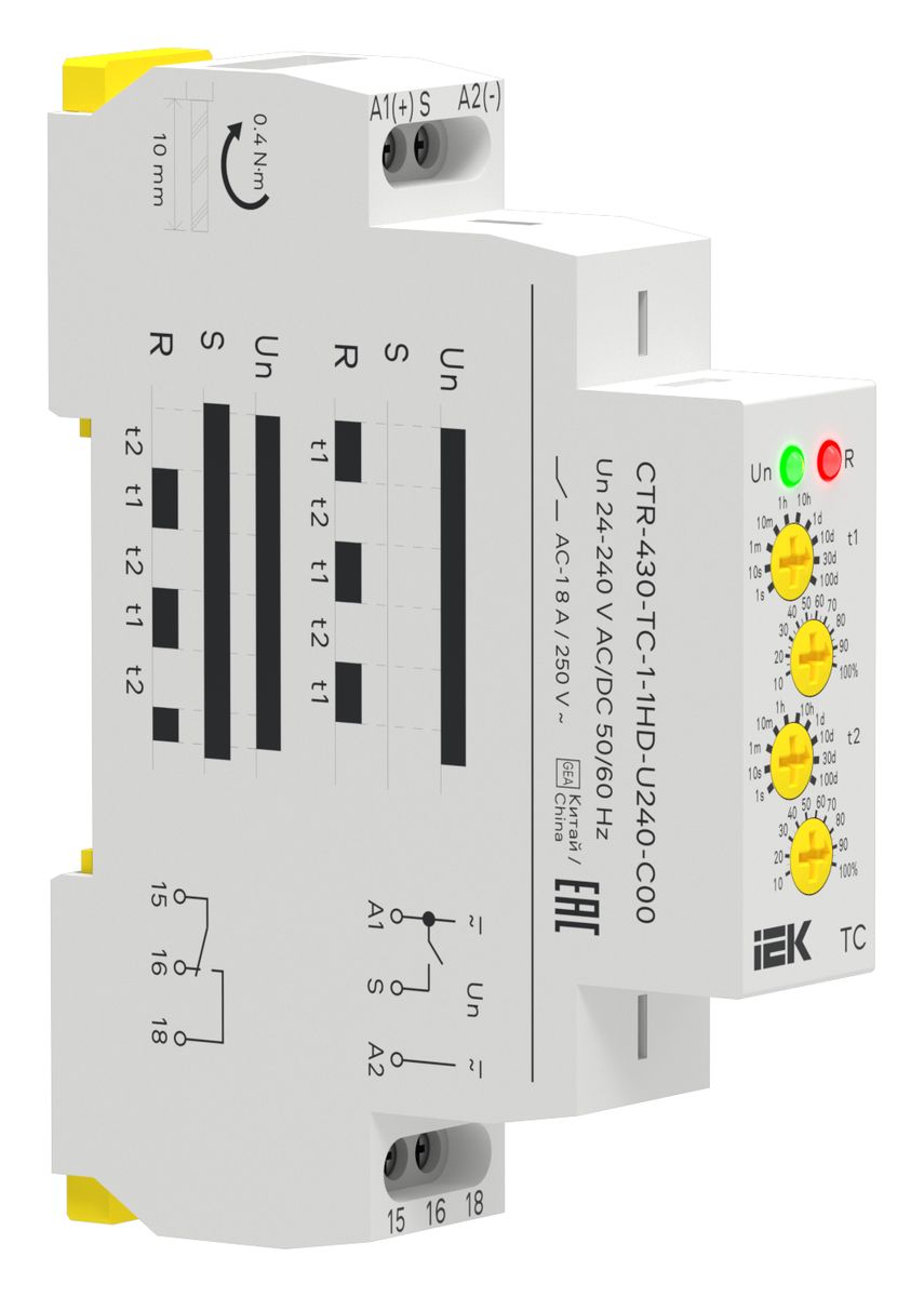 Реле  CTR-430-TC-1-1HD-U240-C00