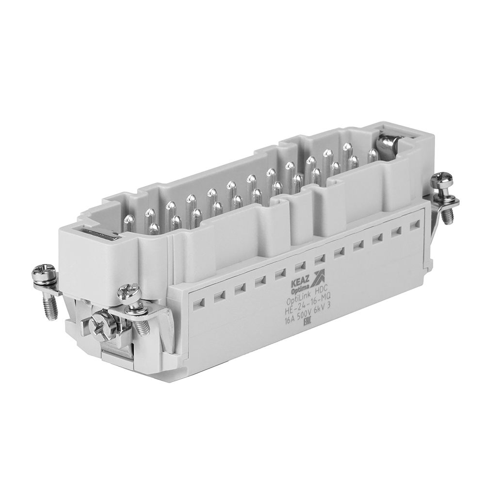 Вилка промышленная OptiLink HDC-HE-24-16-MQ-(0,14-2,5)-500V 352268