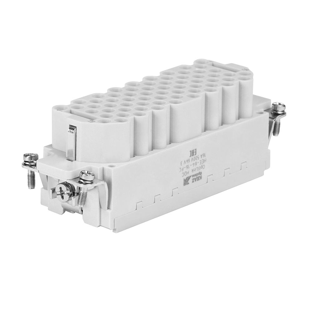 Розетка промышленная OptiLink HDC-HEE-64-16-FC-(0,14-4,0)-500V 352245