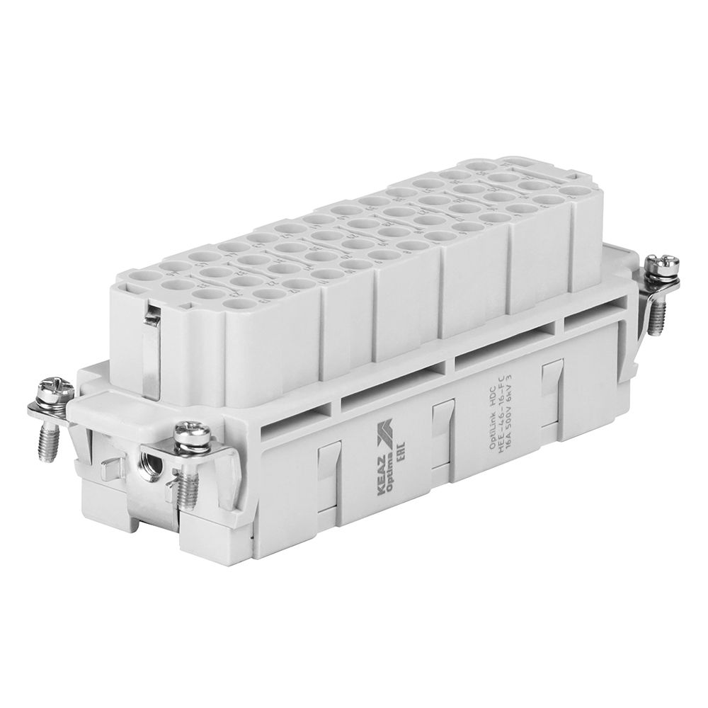 Розетка промышленная OptiLink HDC-HEE-46-16-FC-(0,14-4,0)-500V 352241