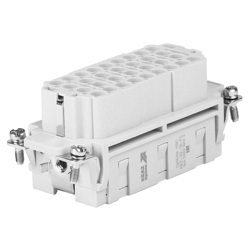 Розетка промышленная OptiLink HDC-HEE-32-16-FC-(0,14-4,0)-500V 352239