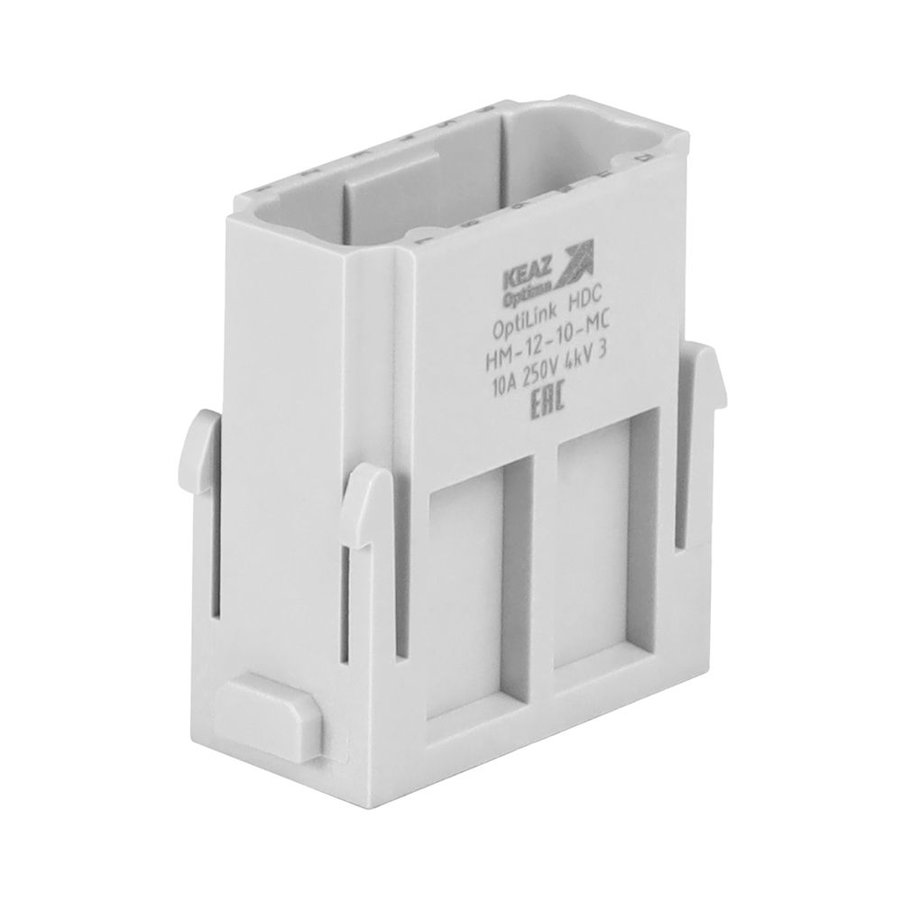 Вилка промышленная OptiLink HDC-HM-12-10-MС-(0,14-2,5)-250V 352184