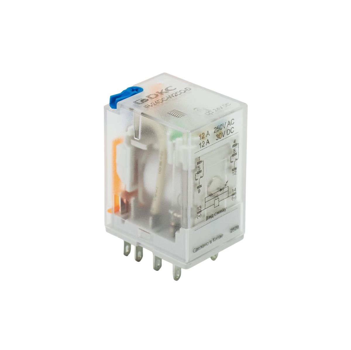 Реле промышленное  IR-24DC-W2CO-D