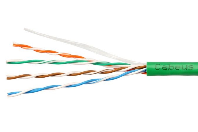 Кабель витая пара UTP-4P-Cat.5e-SOLID-LSLTx-GN-25 10990c-7