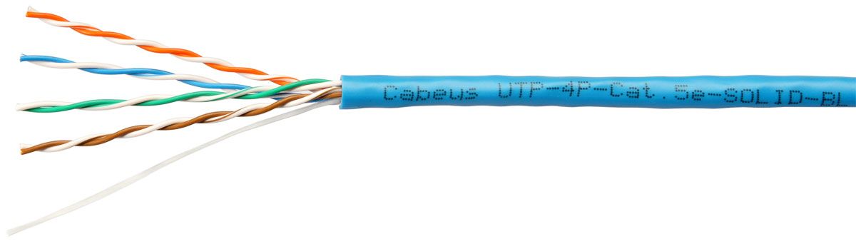 Кабель витая пара UTP-4P-Cat.5e-SOLID-BL-20 7248c-8