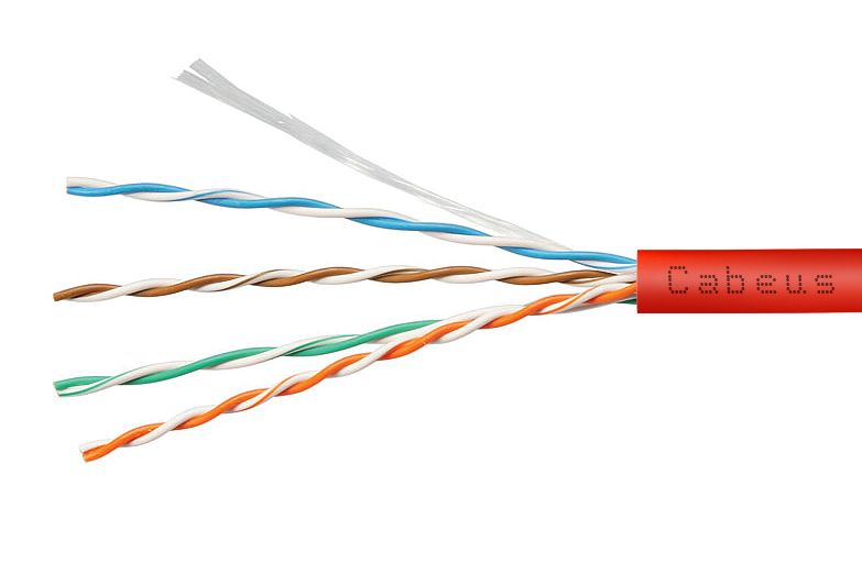 Кабель витая пара UTP-4P-Cat.5e-SOLID-LSZH-RD-25 9778c-7