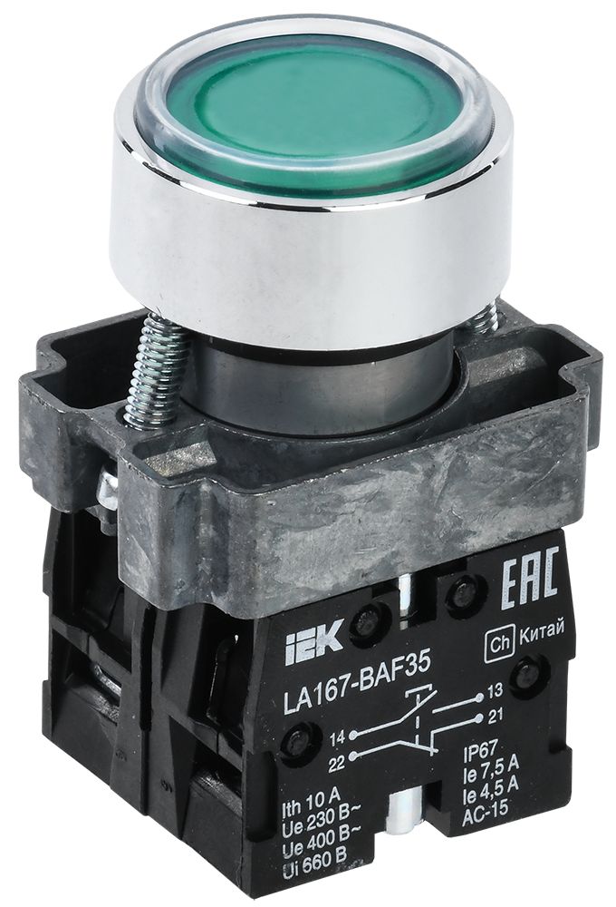 Кнопка управления LA167-BAF35 BBT20-BAF35-3-22-67-K06