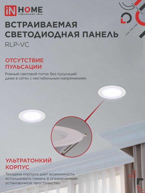 Панель светодиодная RLP-VC 4690612024530