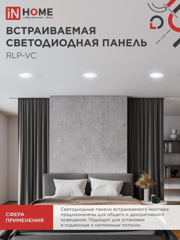 Панель светодиодная RLP-VC 4690612024523