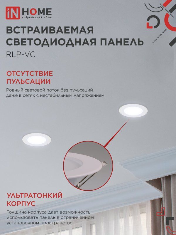 Панель светодиодная RLP-VC 4690612024516