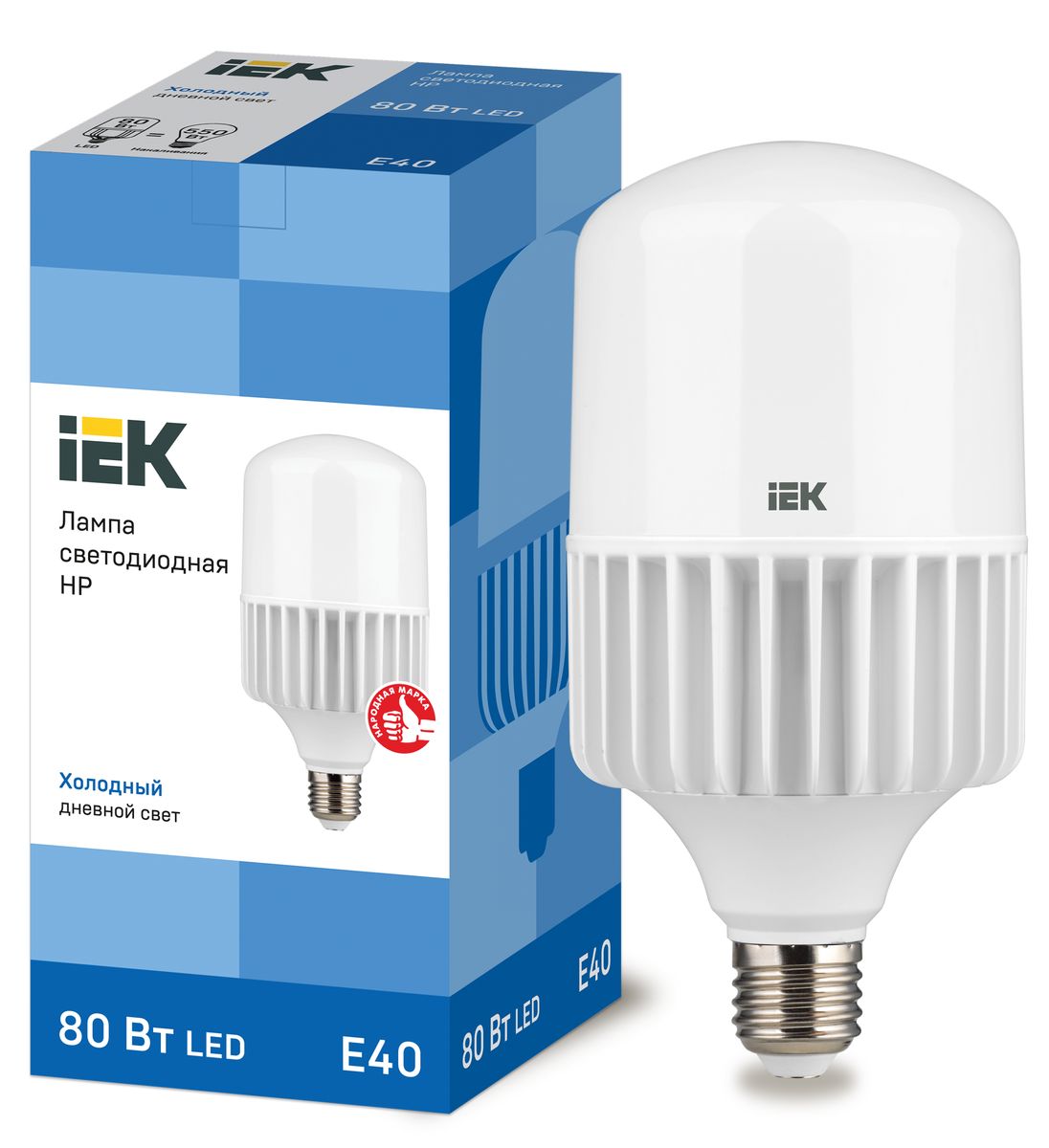 Лампа светодиодная  LLE-HP-80-230-65-E40
