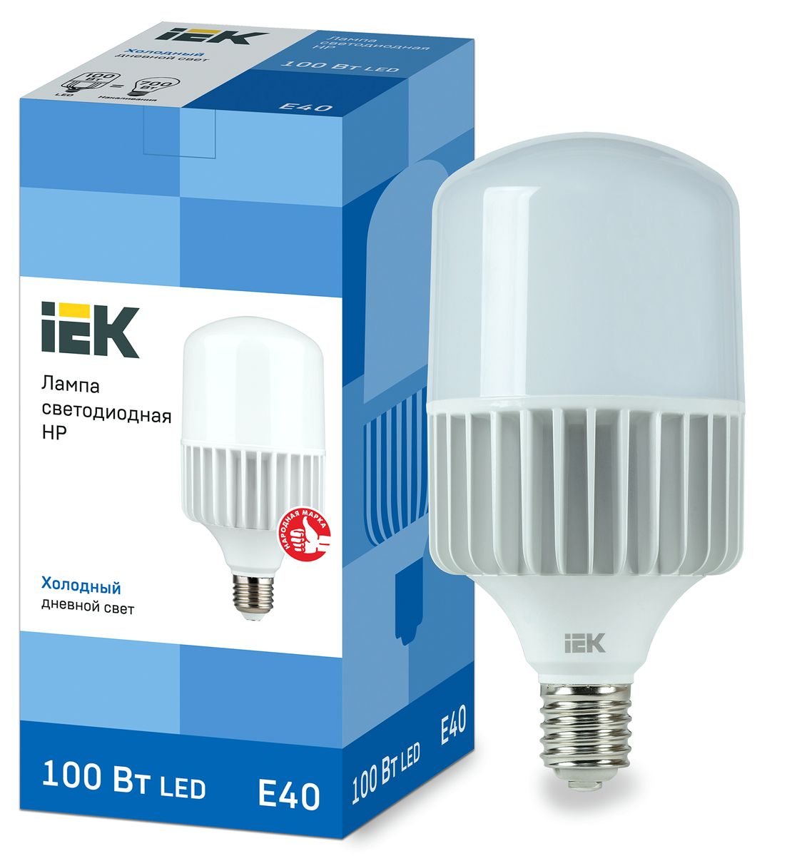 Лампа светодиодная  LLE-HP-100-230-65-E40