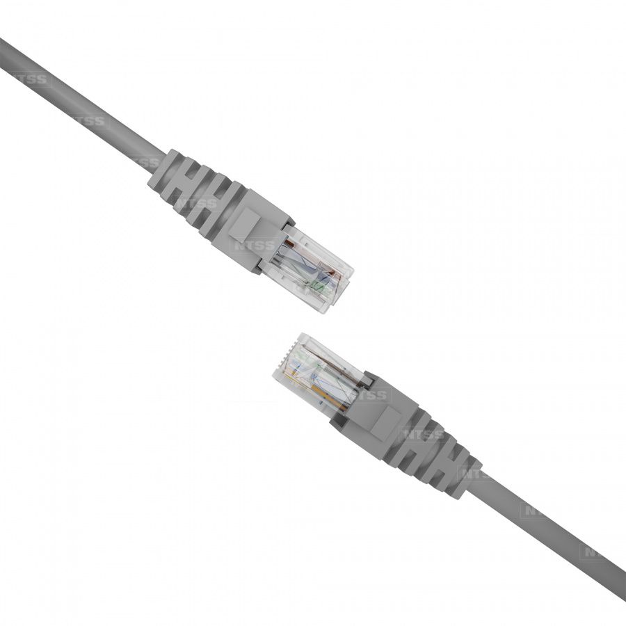 Патч-корд оптический  NTSS-PC-UTP-RJ45-5e-0.3-LSZH-GY