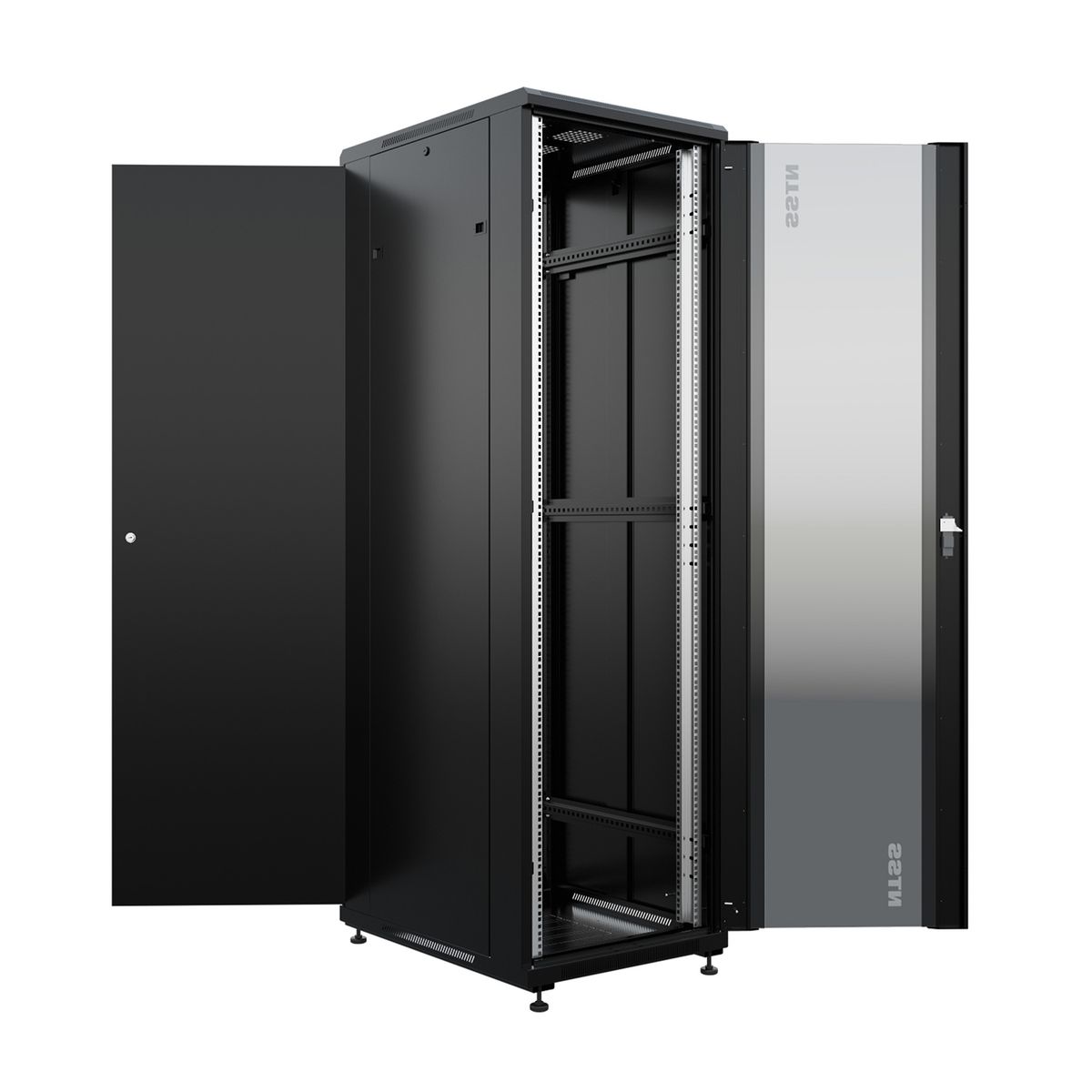 Шкаф телекоммуникационный  NTSS-R22U6080GS-BL