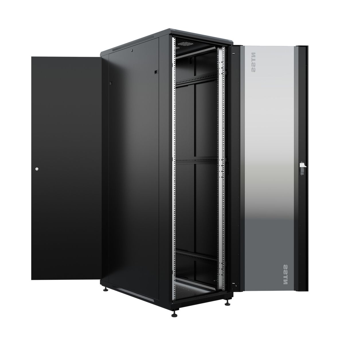 Шкаф телекоммуникационный  NTSS-R47U80100GS-BL