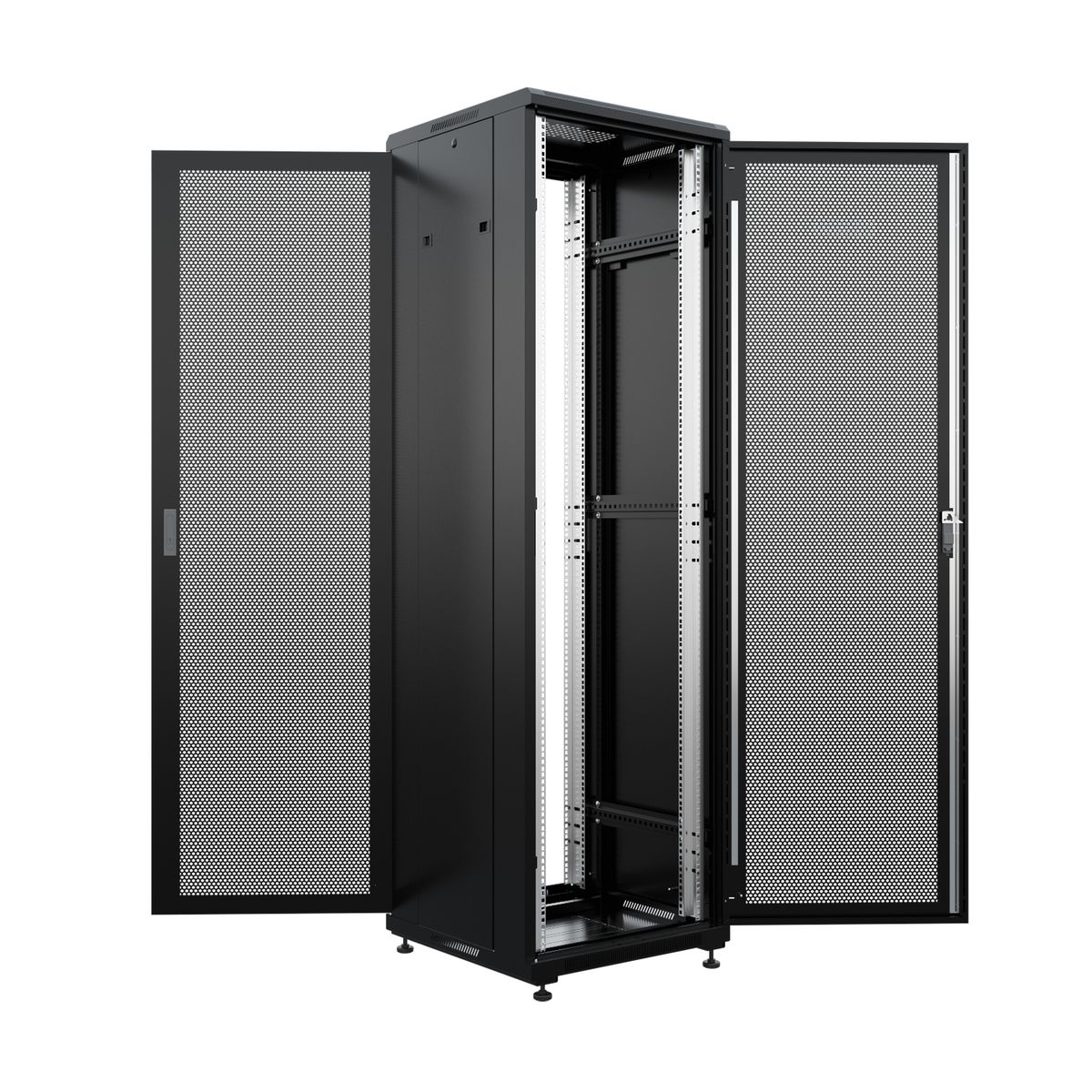 Шкаф телекоммуникационный  NTSS-R18U6060PD/PD-BL