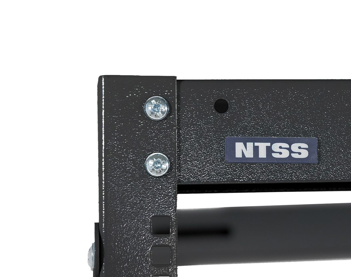 Стойка телекоммуникационная  NTSS-2POR42U/600-1000-BL