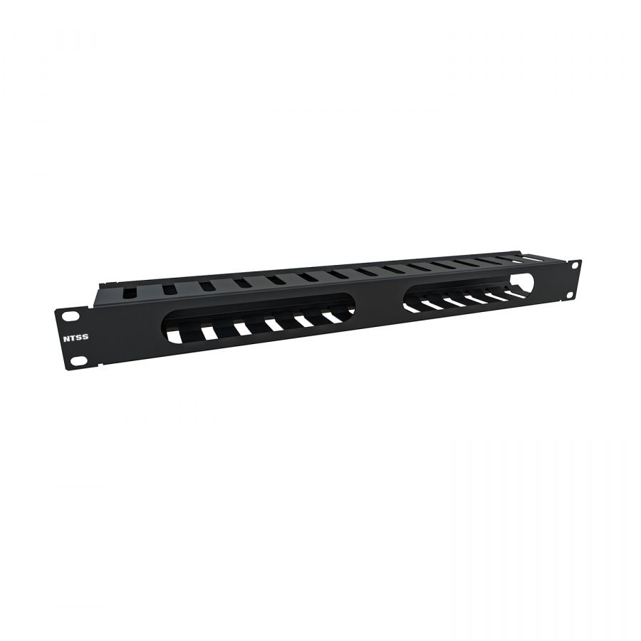 Органайзер кабельный  NTSS-HORGС-1U-(72)-BL