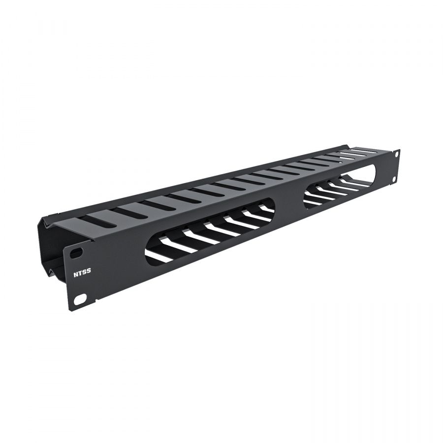 Органайзер кабельный  NTSS-HORGC-1U-(45)-BL