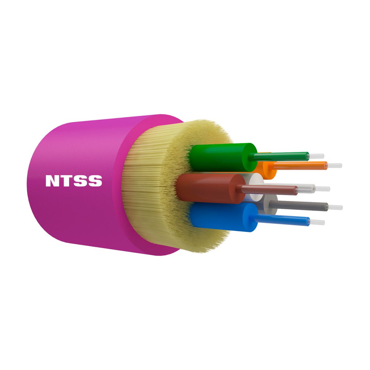 Кабель волоконно-оптический  NTSS-FO-D-IN-504-6-LSZH