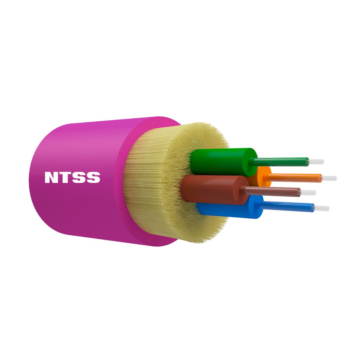 Кабель волоконно-оптический  NTSS-FO-D-IN-504-4-LSZH