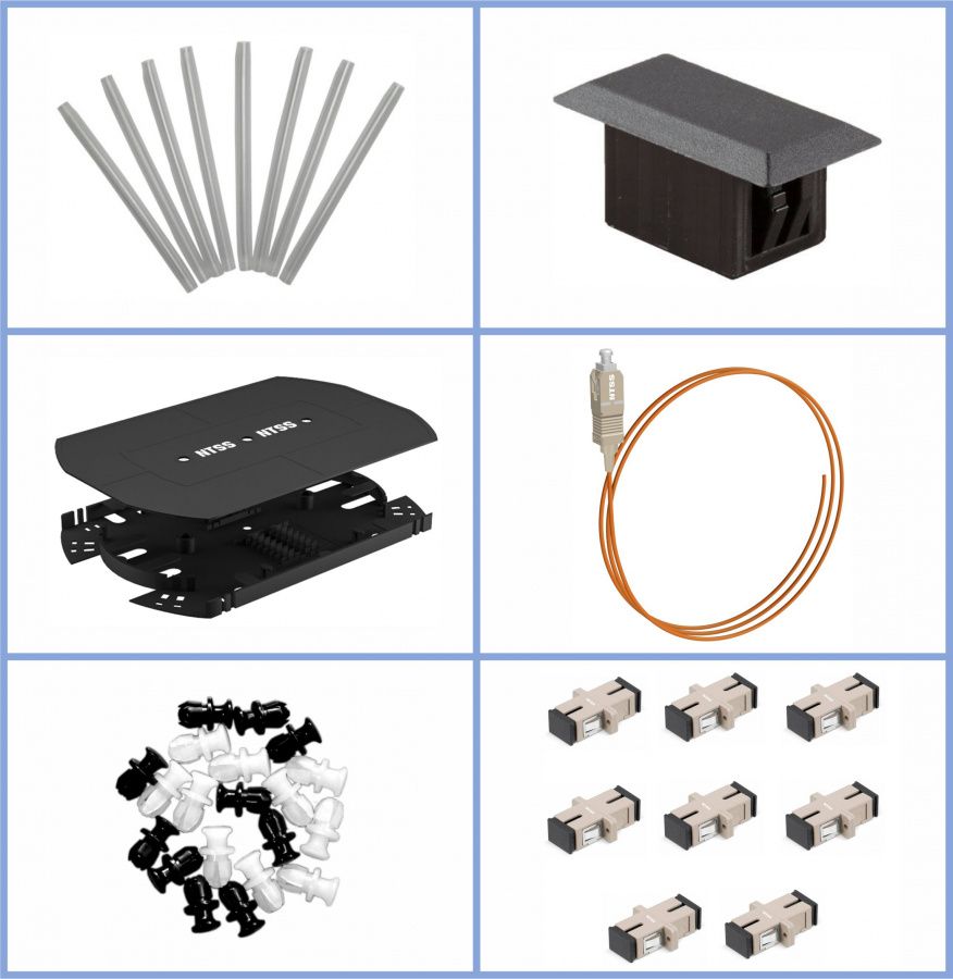 Кросс оптический  NTSS-RFOB-1U-20-SC/U-62.5-SP1.5G1AY