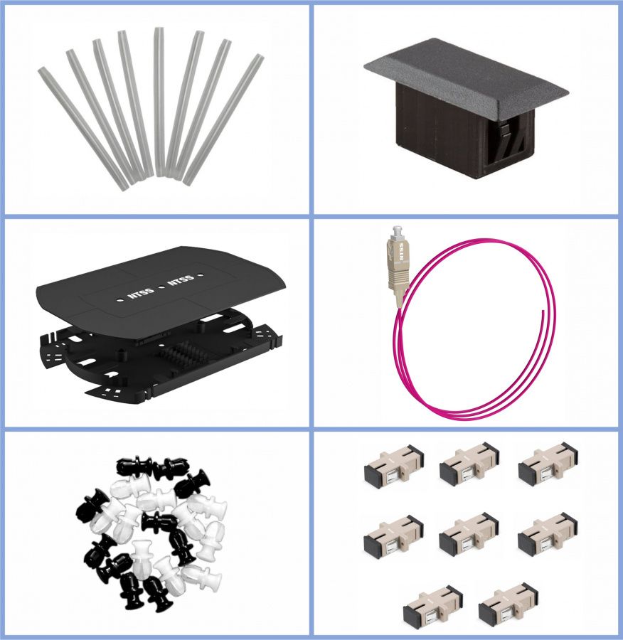 Кросс оптический  NTSS-RFOB-1U-24-SC/U-504-SP1.5G1AY