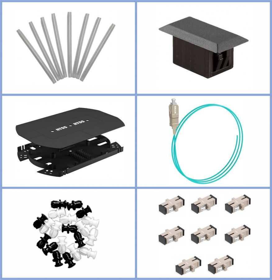 Кросс оптический  NTSS-RsFOB-1U-24-SC/U-503-SP1.5G1AY