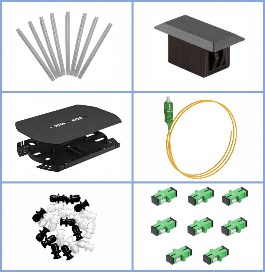 Кросс оптический  NTSS-RFOB-1U-20-SC/A-9-SP1.5G1AY
