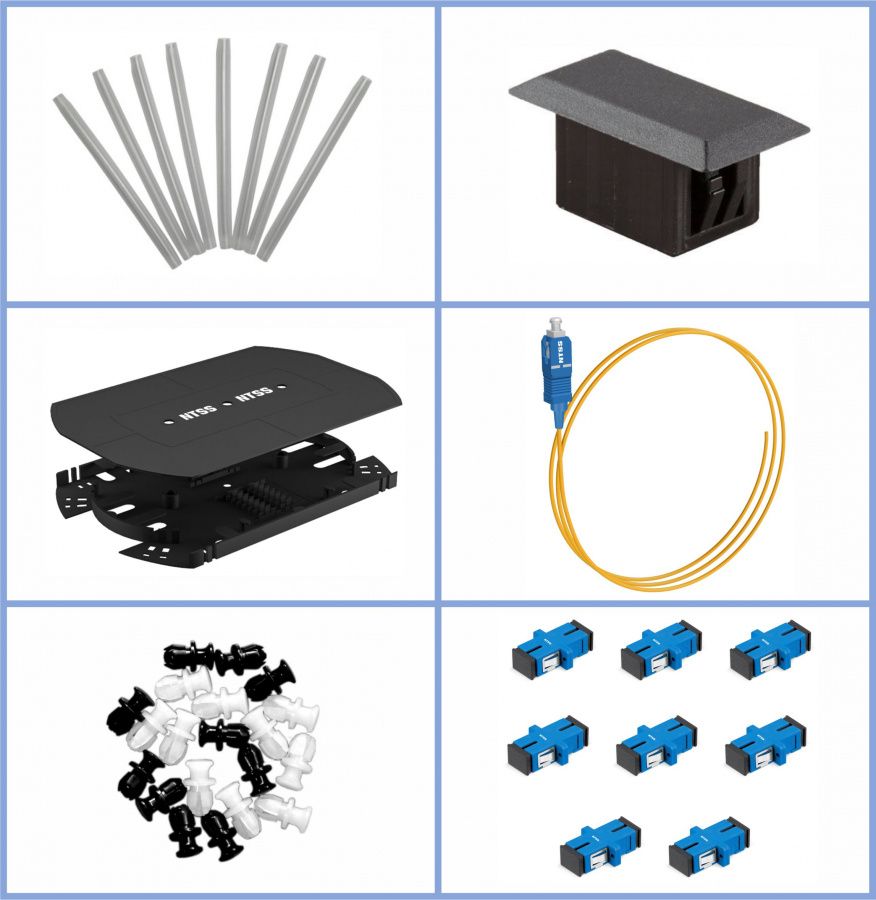 Кросс оптический  NTSS-RFOB-2U-32-SC/U-9-SP1.5G1AY-BL