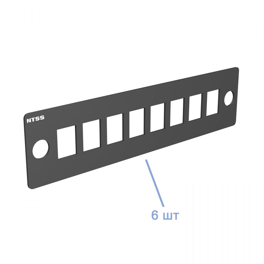 Кросс оптический  NTSS-RFOB-2U-48-2LC/U-504-SP1.5G1AY-BL