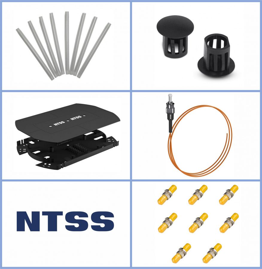 Кросс оптический  NTSS-RFOB-2U-96-ST/U-62.5-SP1.5G0AY-BL