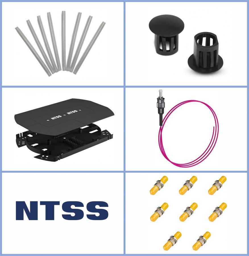 Кросс оптический  NTSS-RFOB-2U-96-ST/U-504-SP1.5G0AY-BL