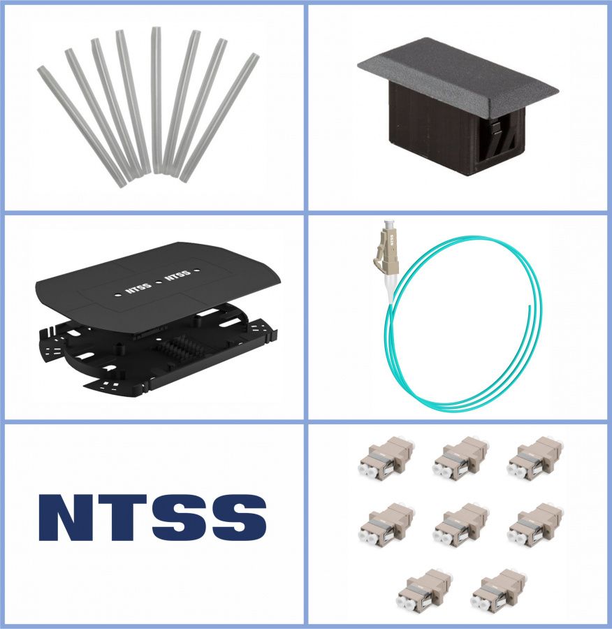 Кросс оптический  NTSS-RFOB-2U-96-2LC/U-503-SP1.5G0AY-BL