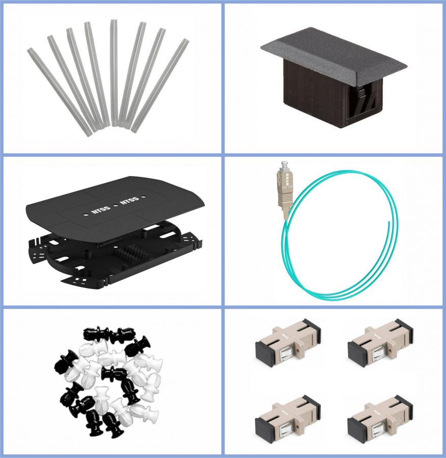 Кросс оптический  NTSS-RFOB-1U-4-SC/U-503-SP1.5G1AY
