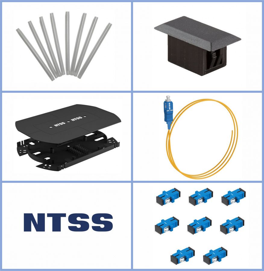 Кросс оптический  NTSS-RFOB-1U-32-SC/U-9-SP1.5G0AY-BL