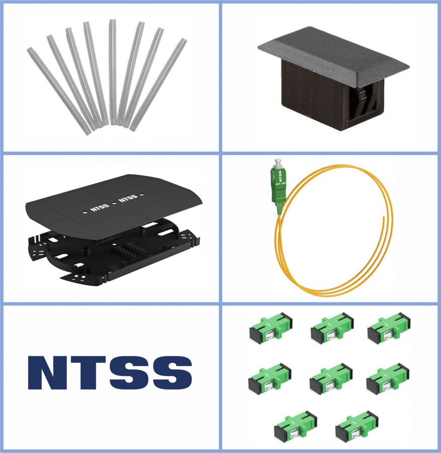 Кросс оптический  NTSS-RFOB-1U-32-SC/A-9-SP1.5G0AY-BL