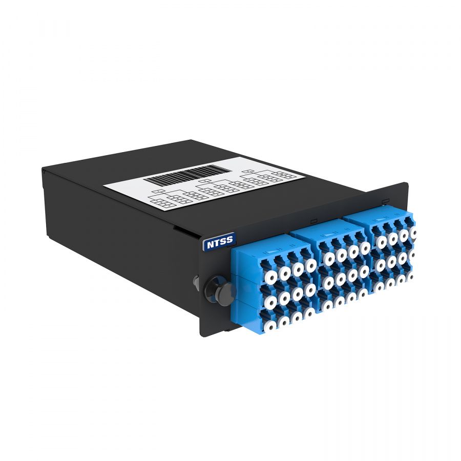 Кассета волоконно-оптическая  NTSS-C-ST-9-3x12MPO(m)/A-36xLC/U-A-BL