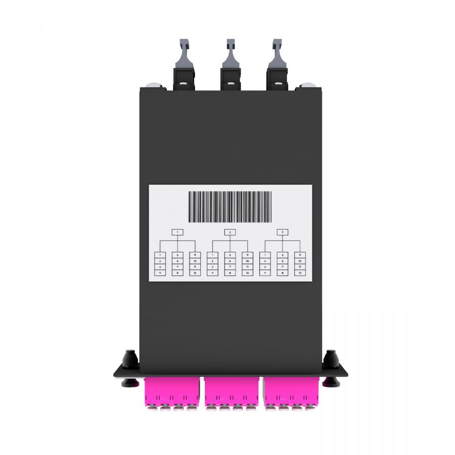 Кассета волоконно-оптическая  NTSS-C-ST-504-3x12MPO(m)/U-36xLC/U-A-BL